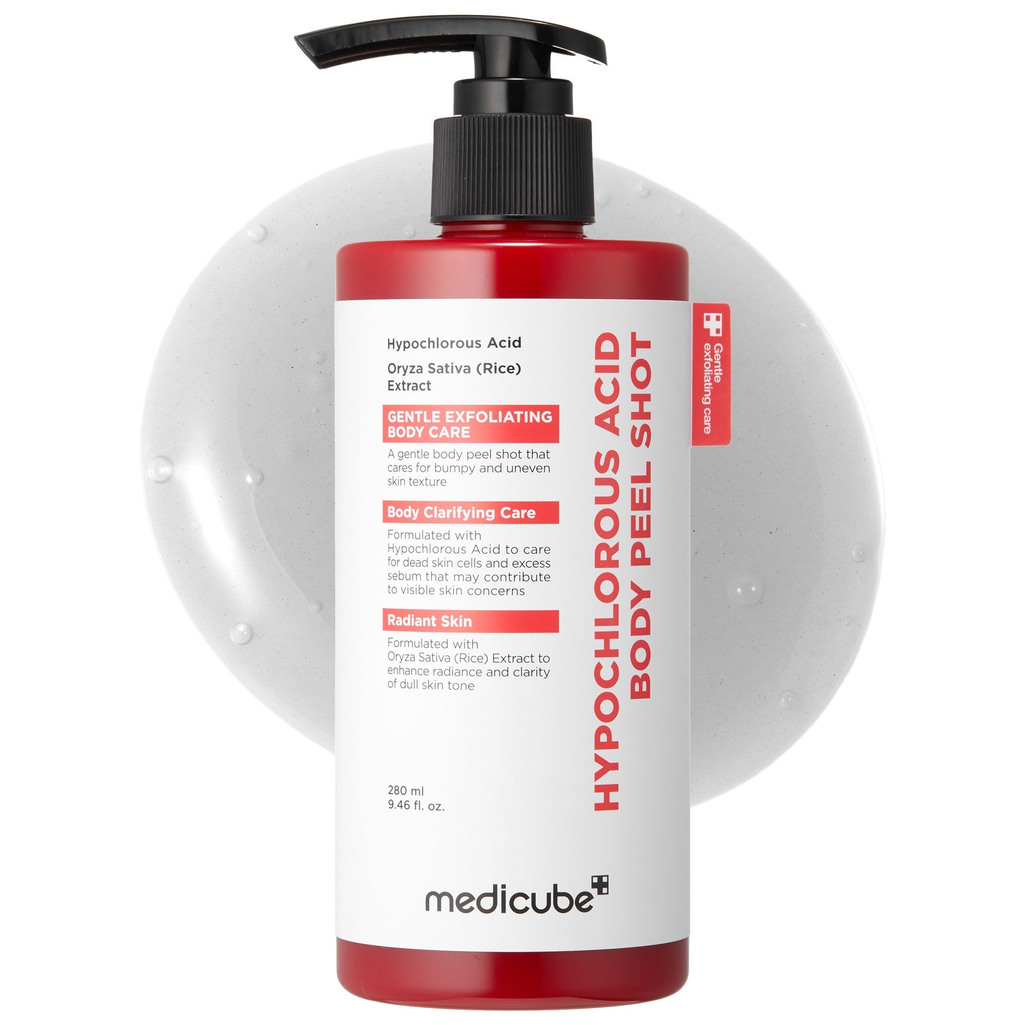 Hypochlorous Acid Rice Body Peel Shot - Glow for Real Life
