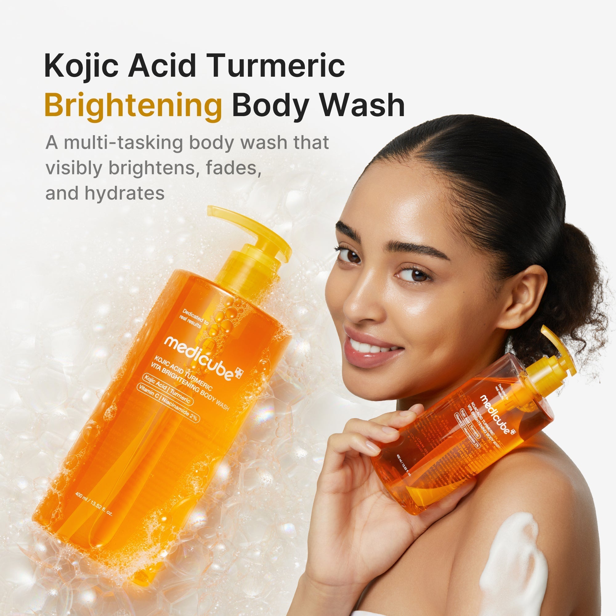 Kojic Acid Turmeric Brightening Body Wash - Beauty Made Easy
