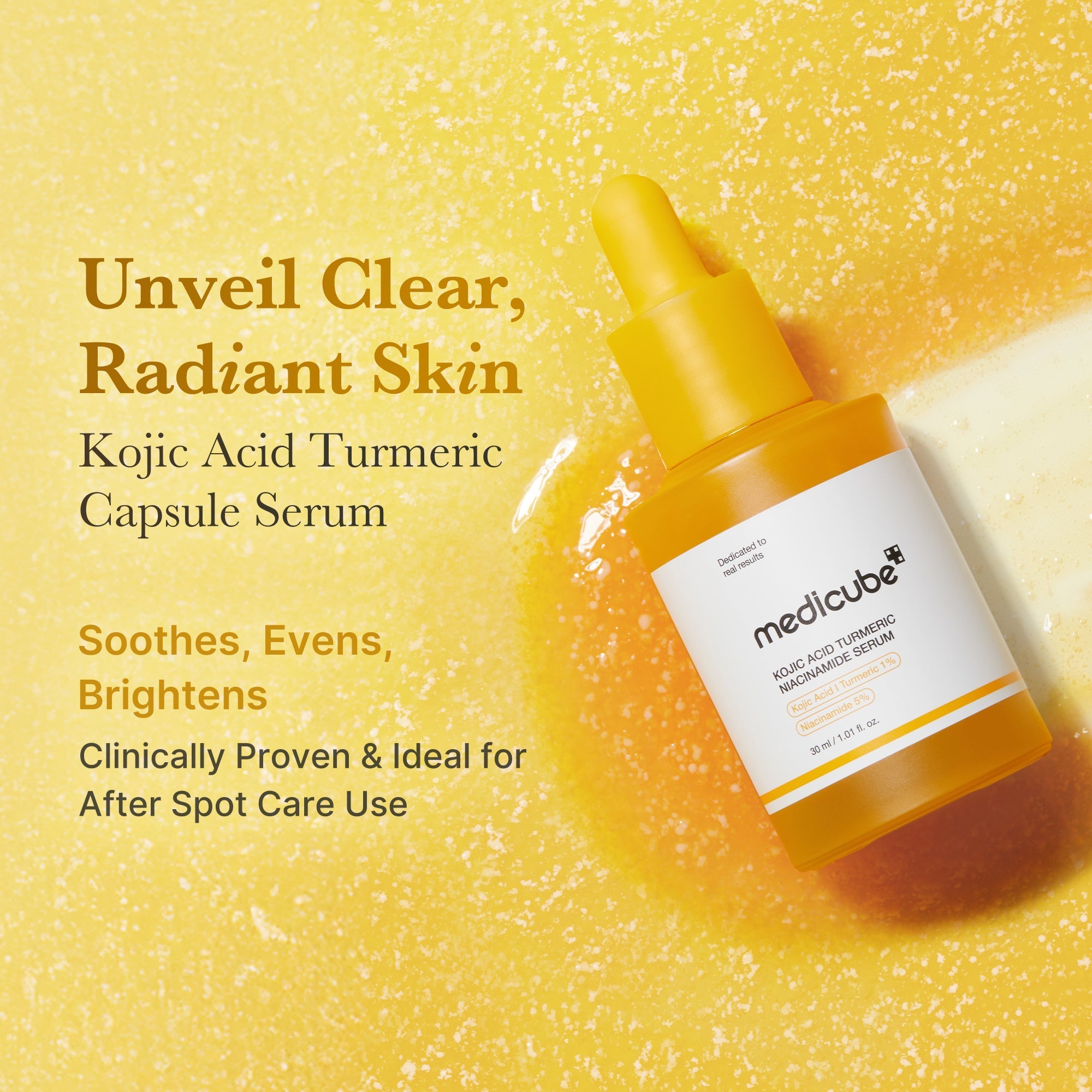 Kojic Acid Turmeric Capsule Serum - Soft Skin Routine