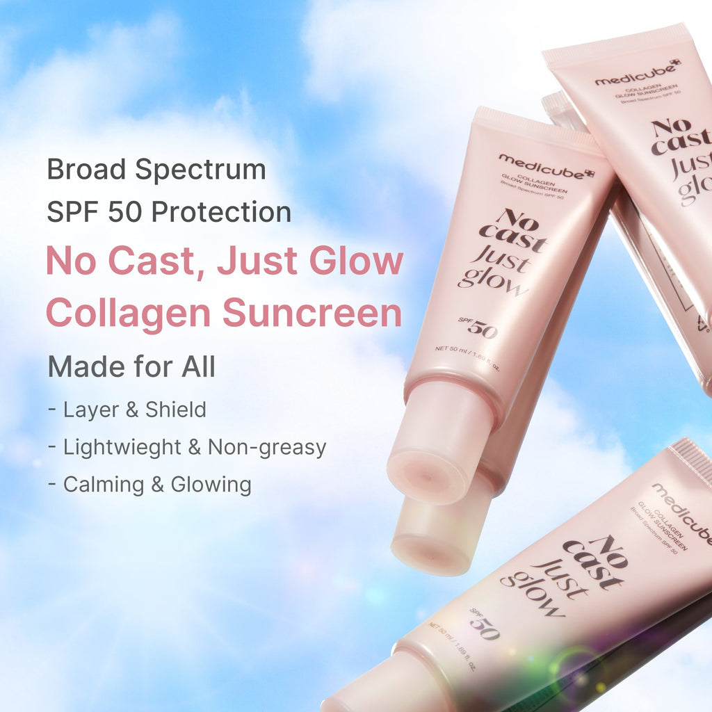 No Cast Just Glow Collagen Sunscreen - Glow On the Go