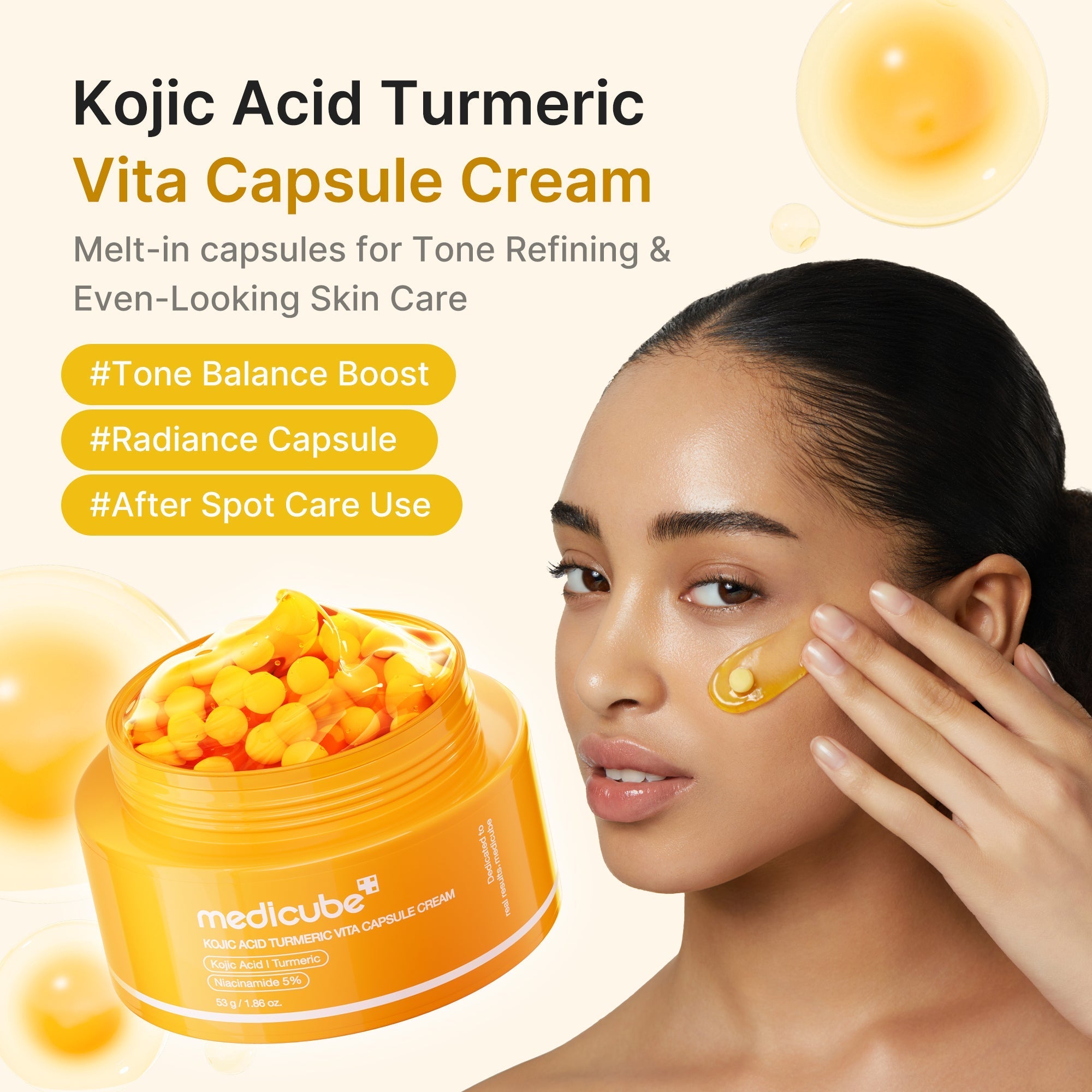 Kojic Acid Turmeric Vita Capsule Cream - Glow Favorites