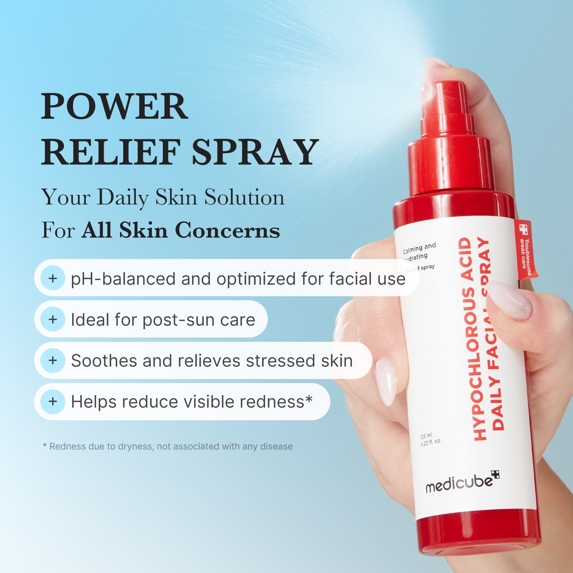 Hypochlorous Acid Power Soothing Spray - Fresh and Simple
