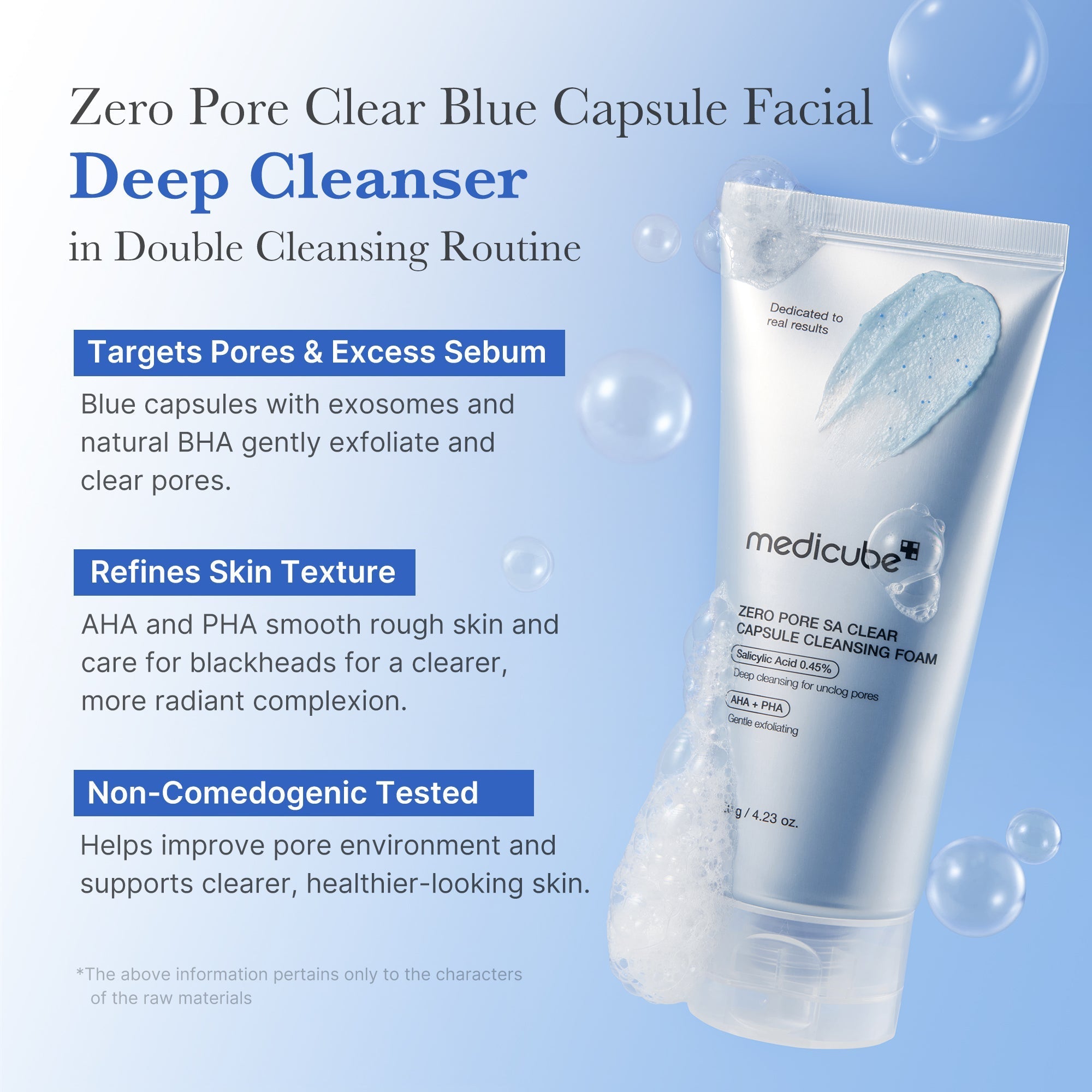 Zero Pore Capsule Cleansing Foam - Fresh-Looking Skin