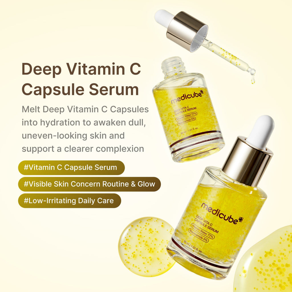Deep Vitamin C Capsule Serum - Simple Skin Routine