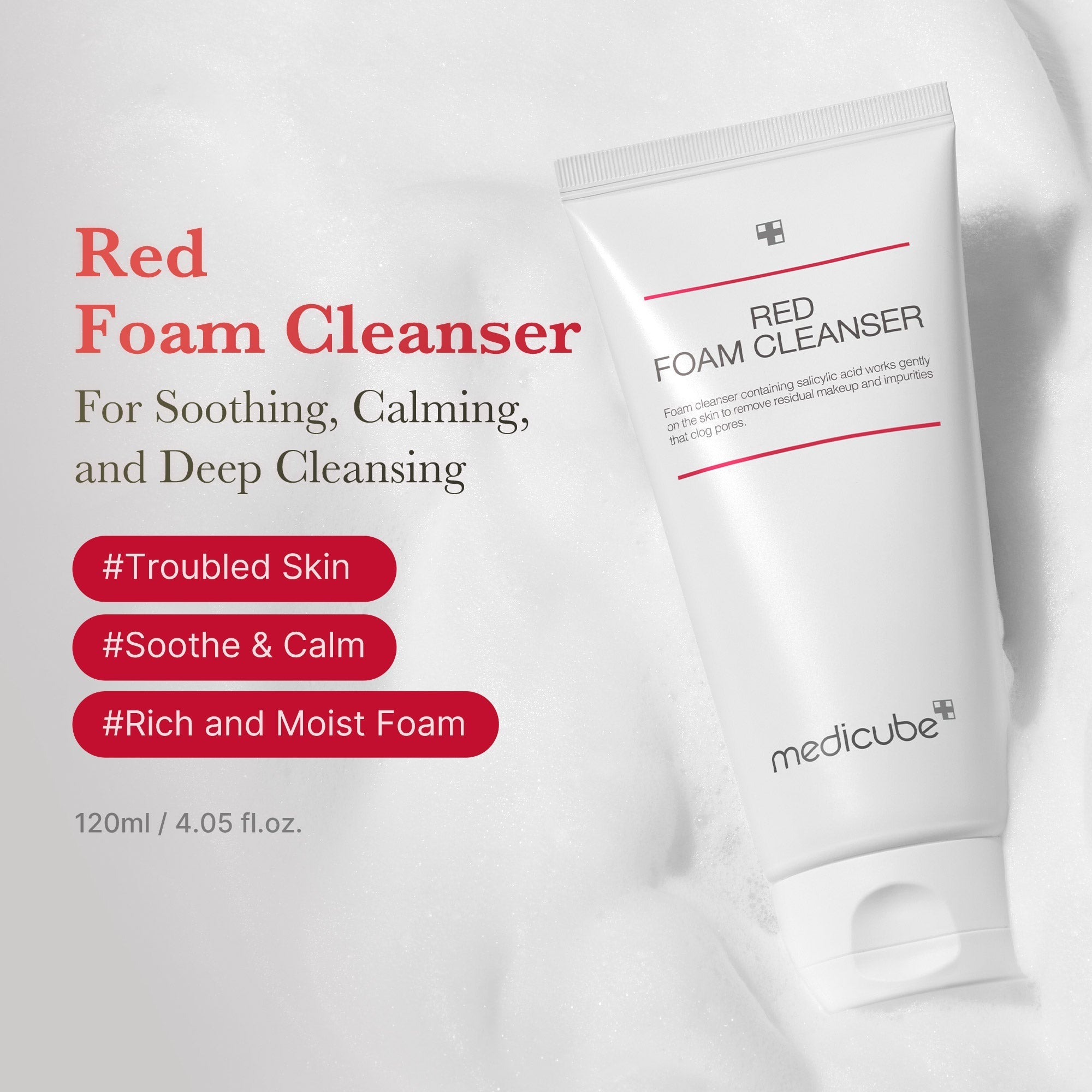 Red Foam Cleanser - Fresh and Simple