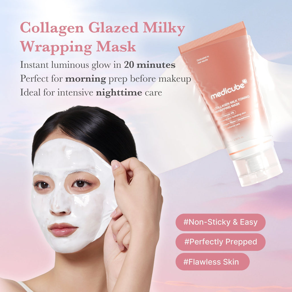 Collagen Milky Glow Daytime Wrapping Mask - Fresh Starts Here