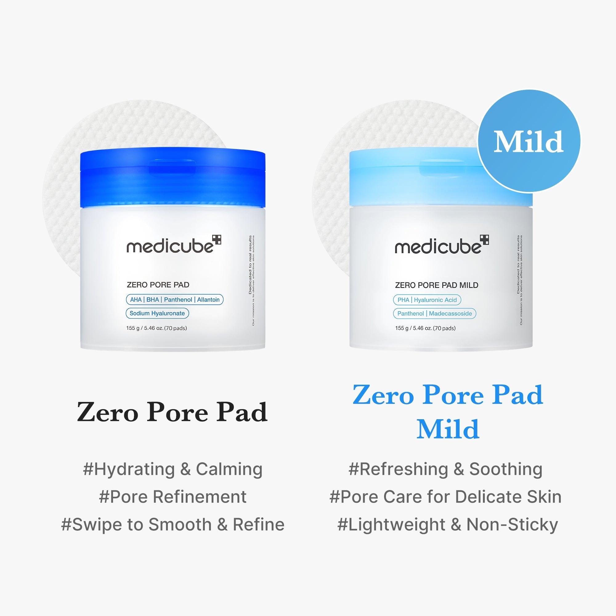 Zero Pore Madecassoside Pads (Mild) - Routine Made Easy