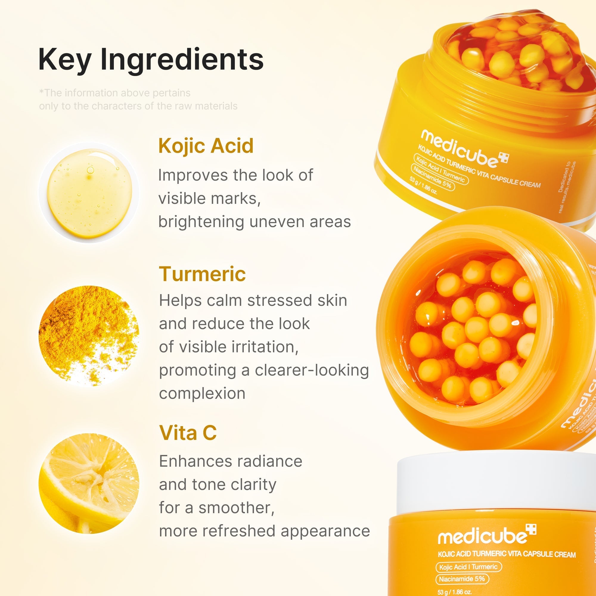 Kojic Acid Turmeric Vita Capsule Cream - Glow Favorites