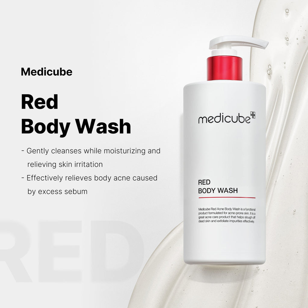 Red Body Wash - Glow Care Daily