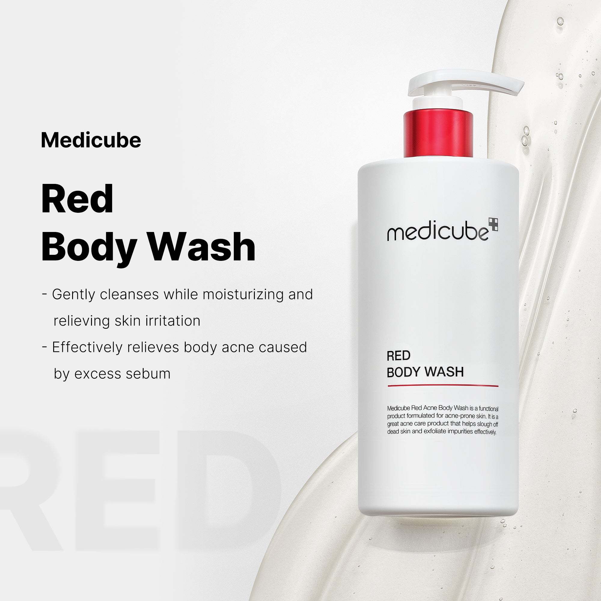 Red Body Wash - Glow Care Daily