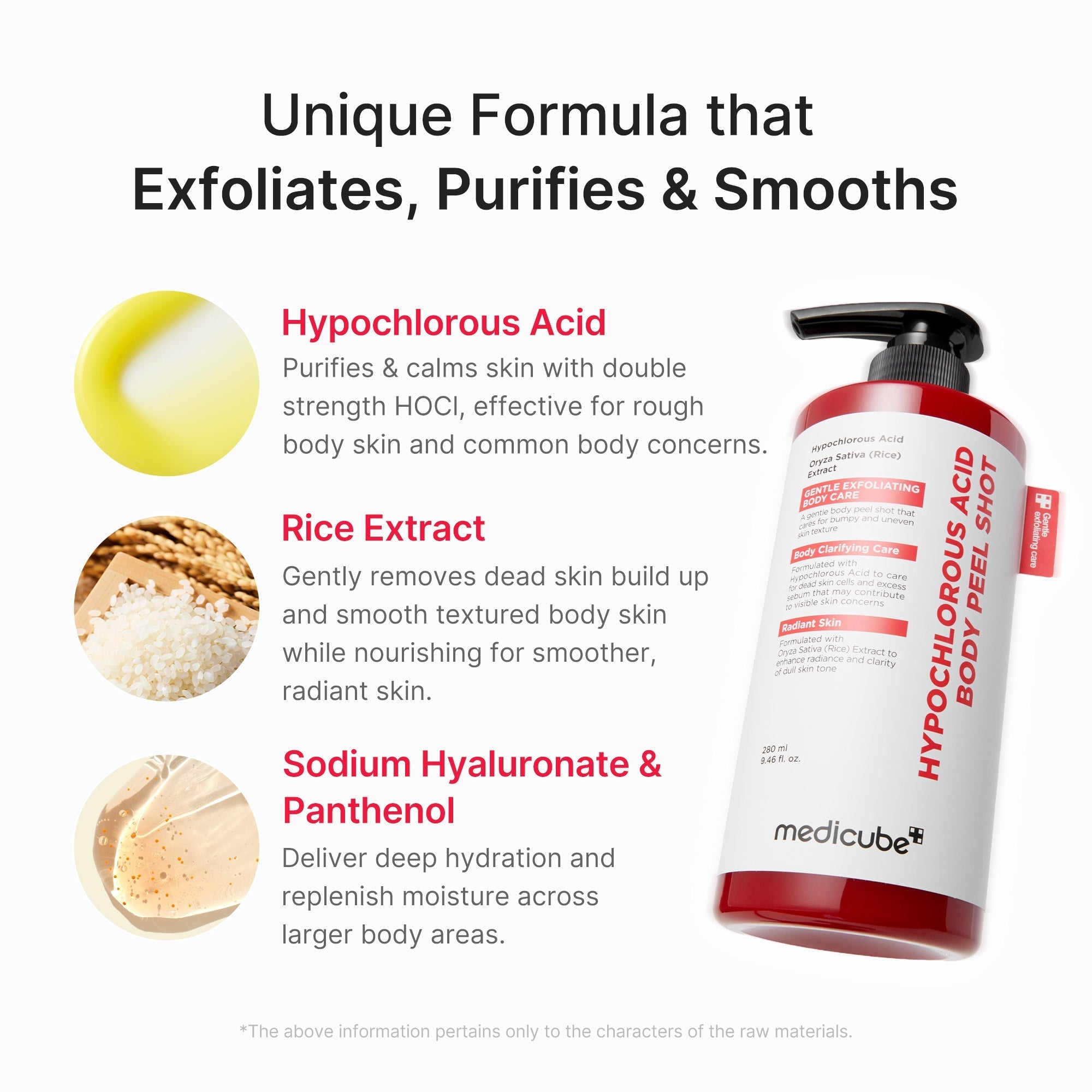 Hypochlorous Acid Rice Body Peel Shot - Glow for Real Life