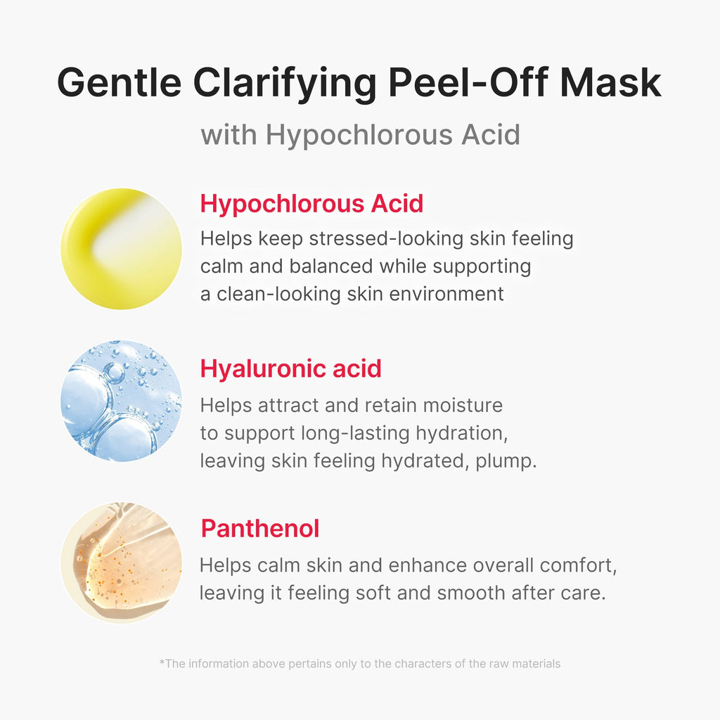 Hypochlorous Acid Peel Mask - Fresh Face Routine