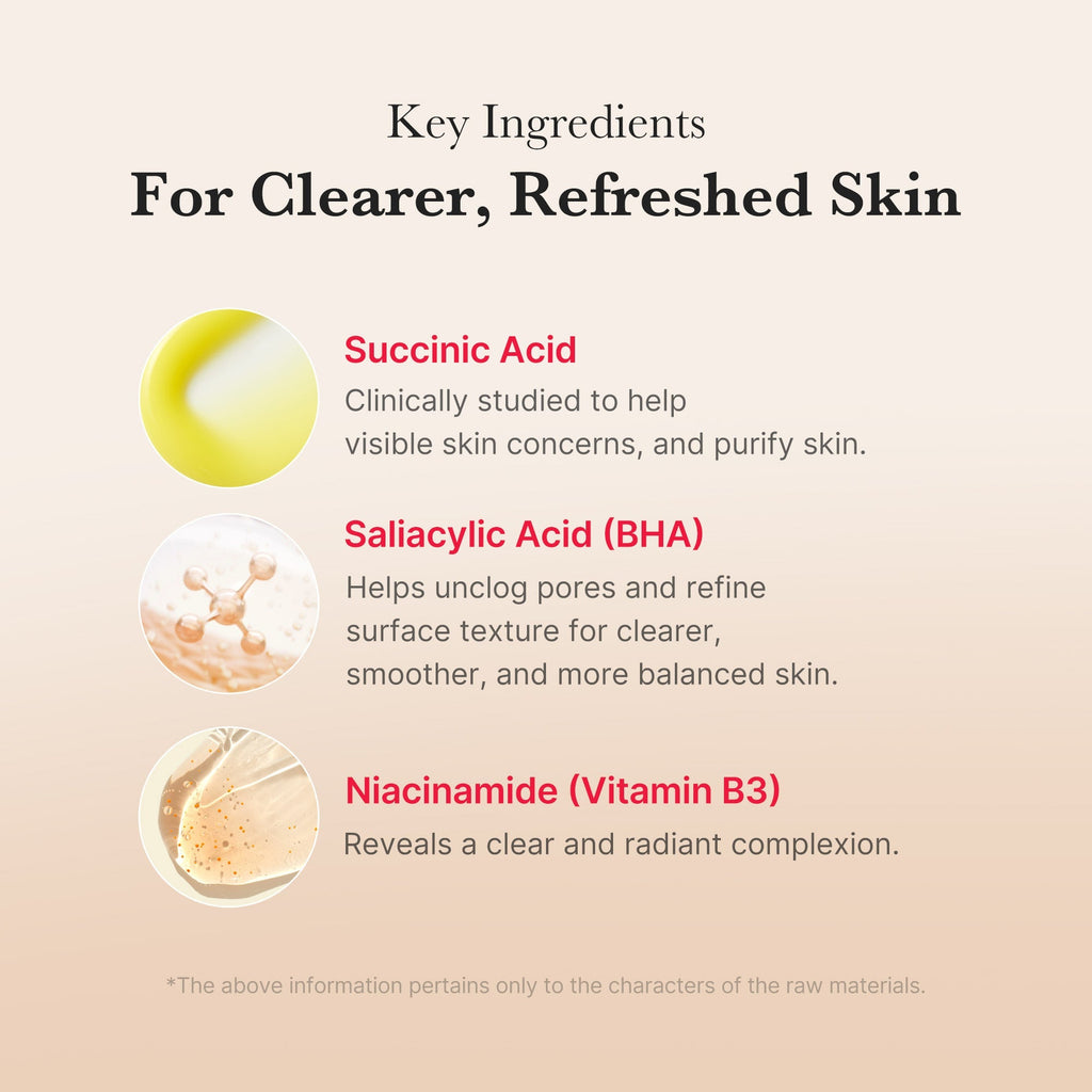 Red Succinic Acid Panthenol Pads - Glow Care Made Easy