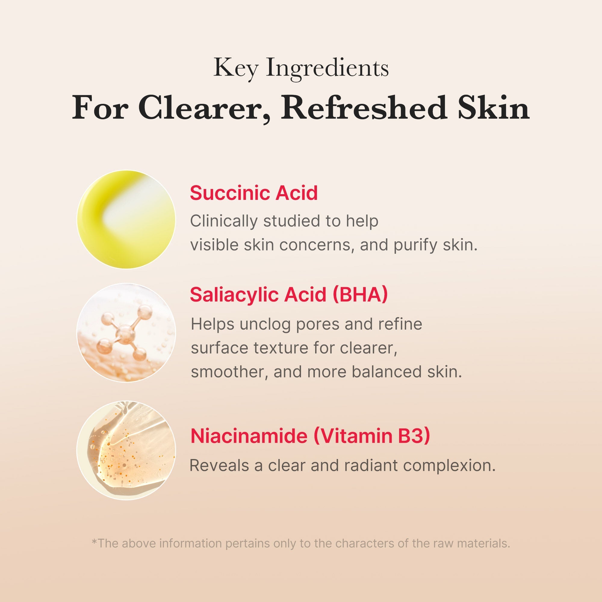 Red Succinic Acid Panthenol Pads - Glow Care Made Easy