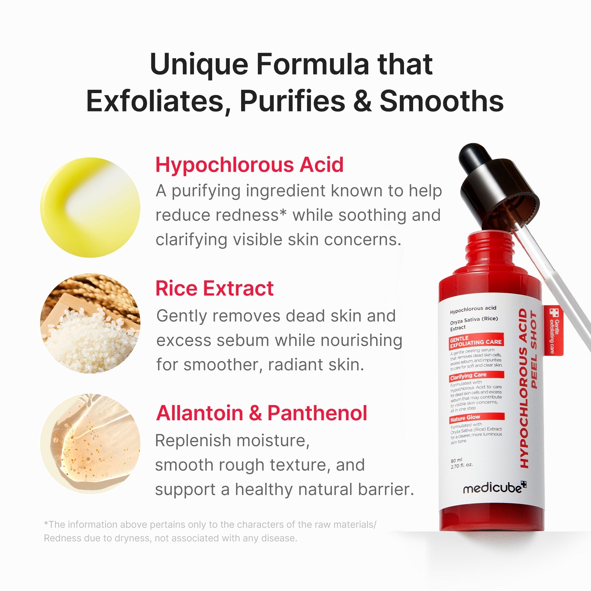 Hypochlorous Acid Rice Peel Shot - Everyday K-Beauty