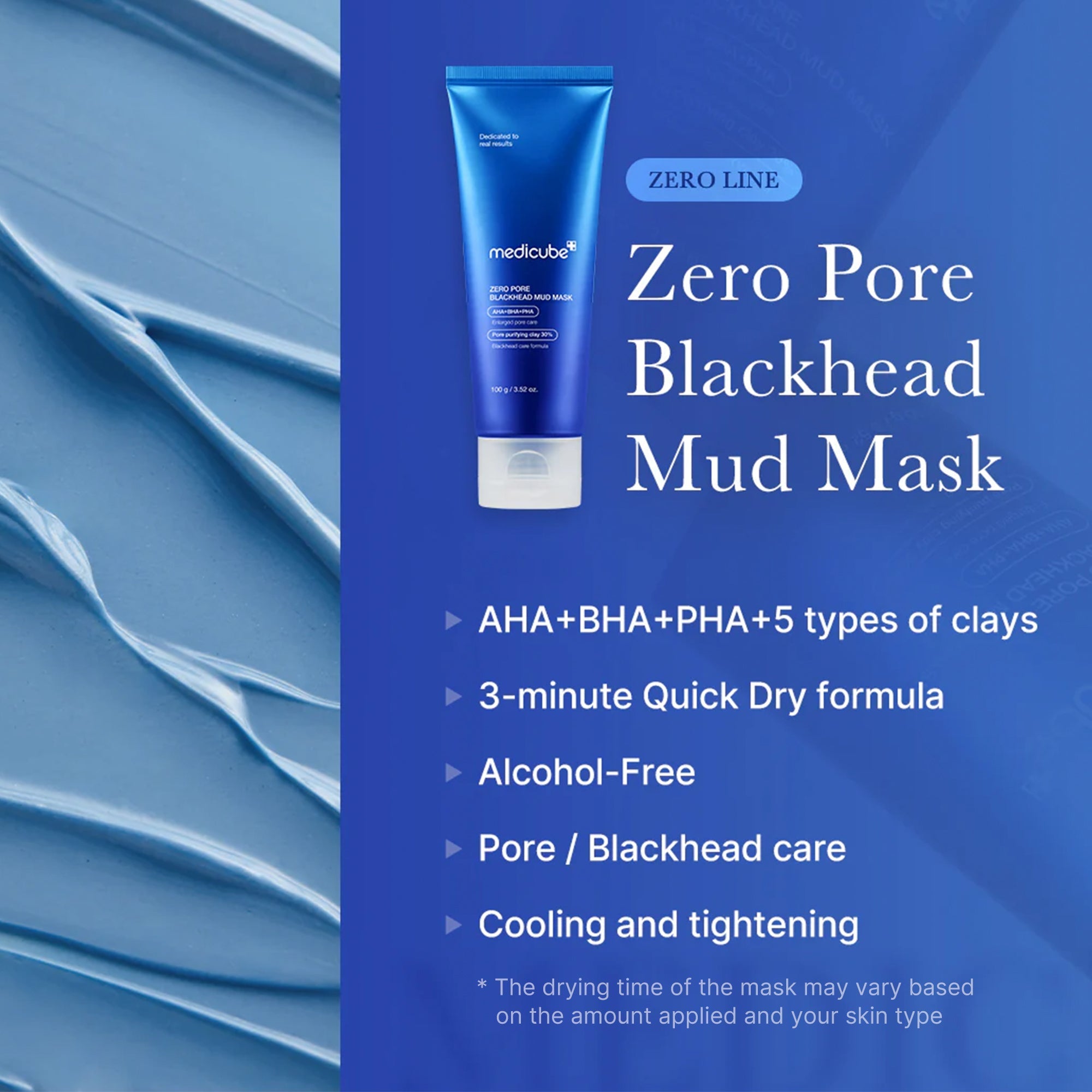 Zero Pore Blackhead Mud Mask - Your Glow Routine