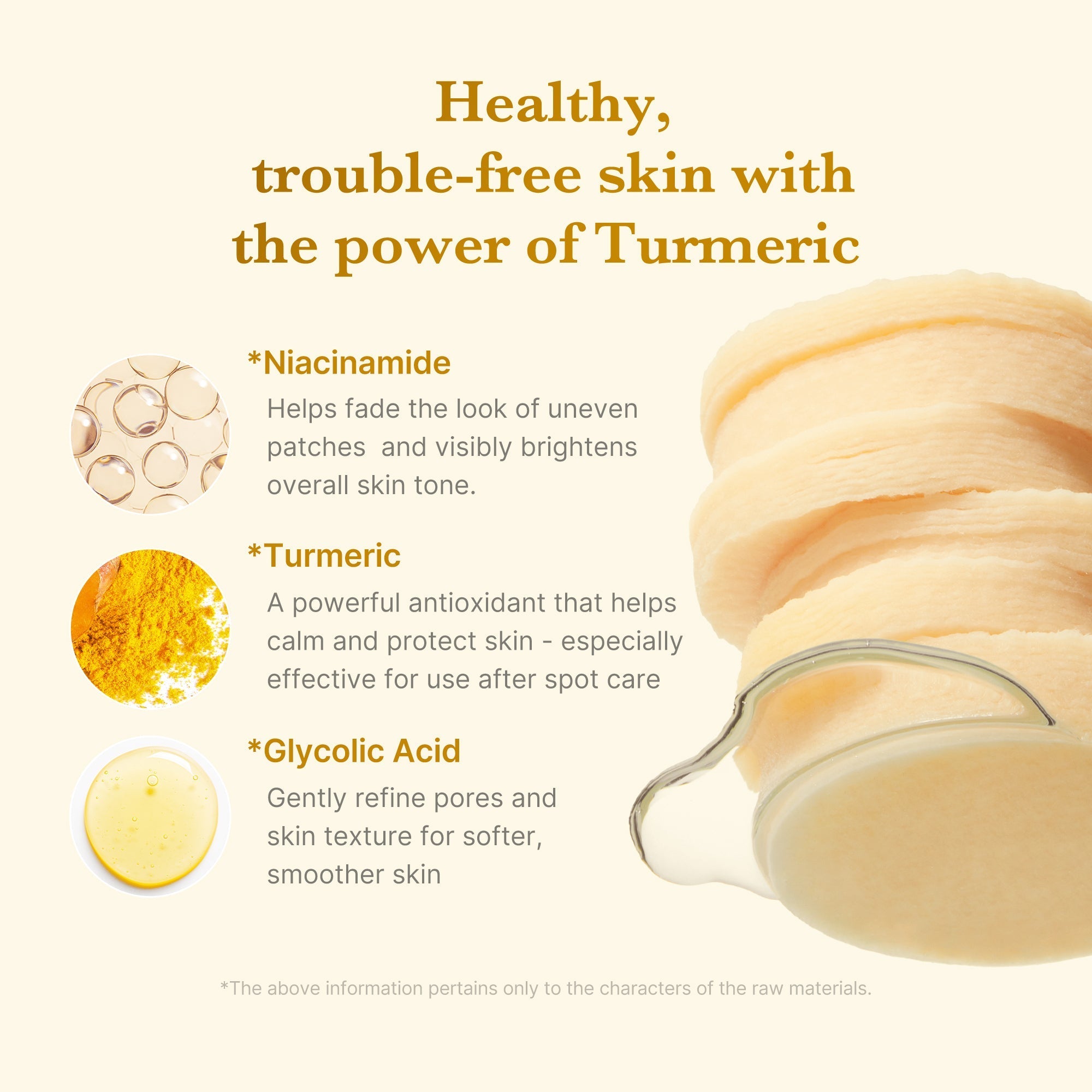 Kojic Acid Tumeric Toner Pad - Modern Skincare
