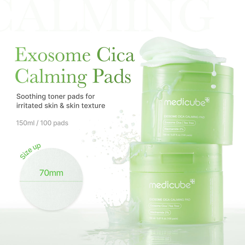 Exosome Cica Calming Toner Pads - Refresh Your Skin