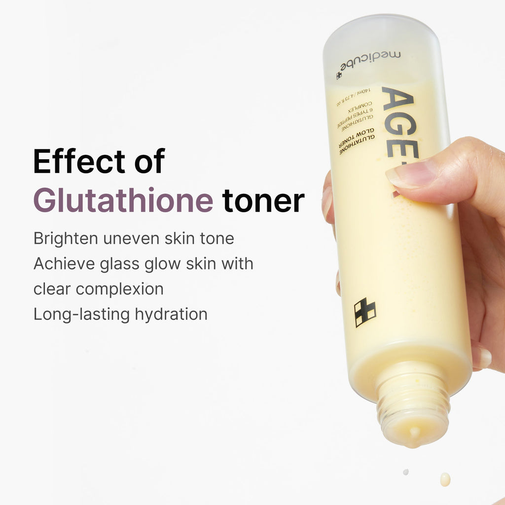 AGE-R Glutathione Glow Milk Toner - Skincare Favorites
