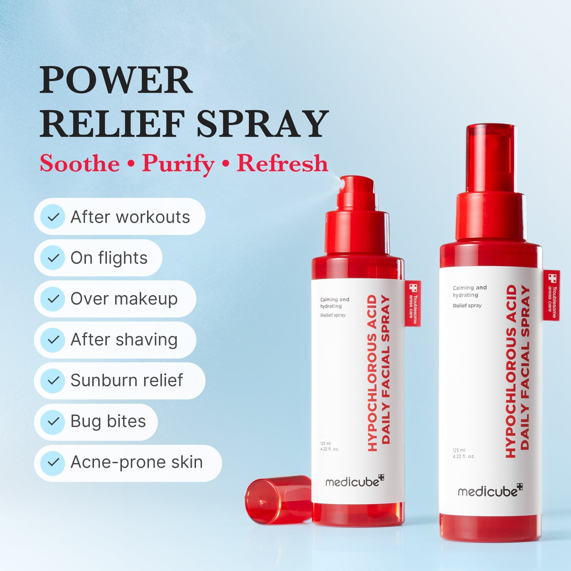 Hypochlorous Acid Power Soothing Spray - Fresh and Simple