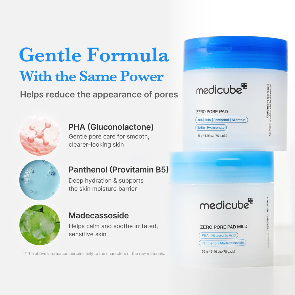 Zero Pore Madecassoside Pads (Mild) - Routine Made Easy