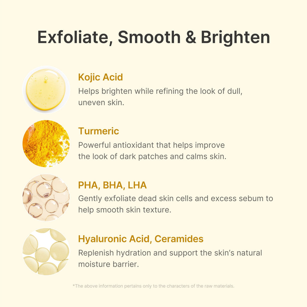 Kojic Acid Turmeric Peel Shot - Routine Made Easy