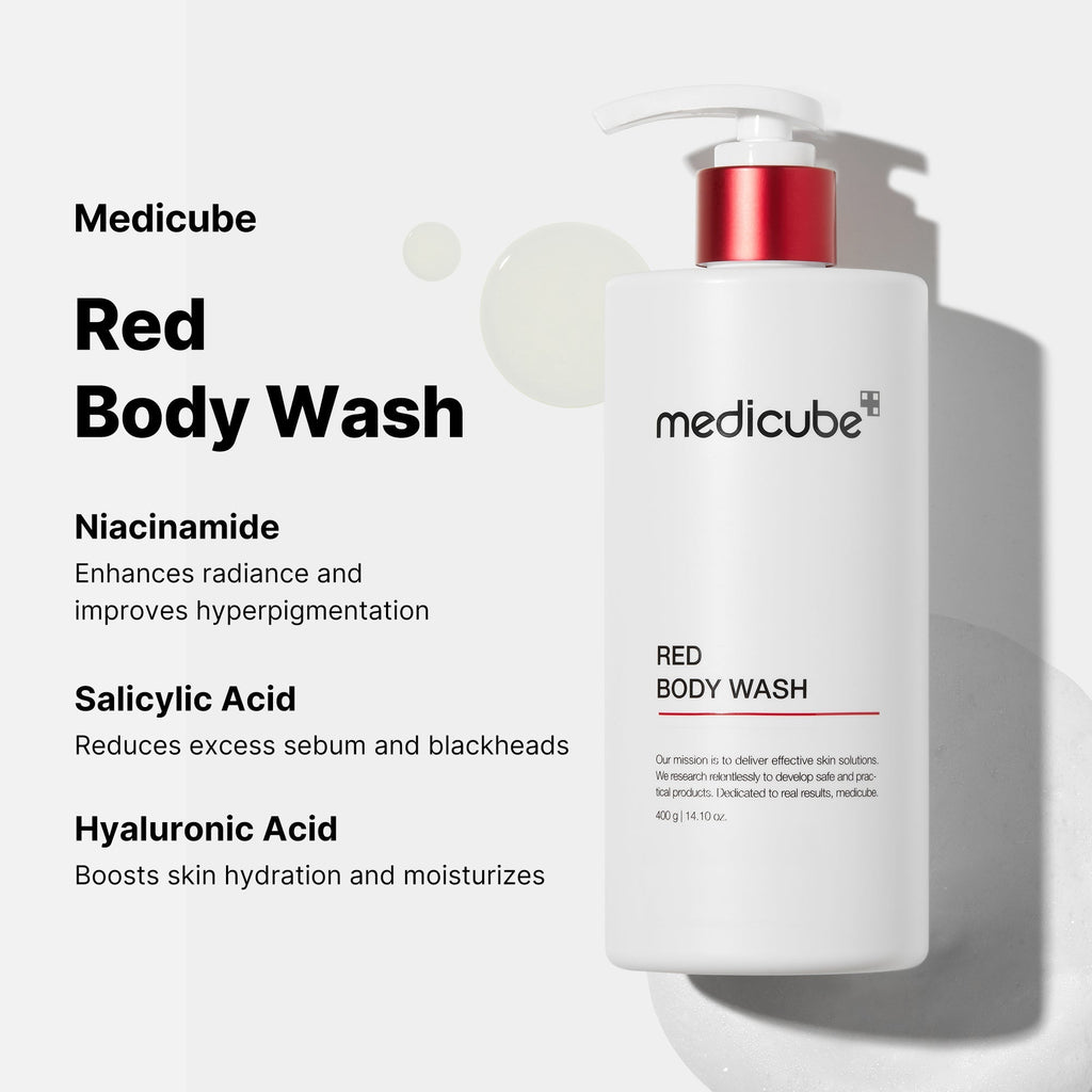 Red Body Wash - Glow Care Daily