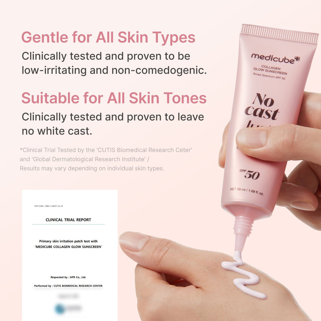 No Cast Just Glow Collagen Sunscreen - Glow On the Go