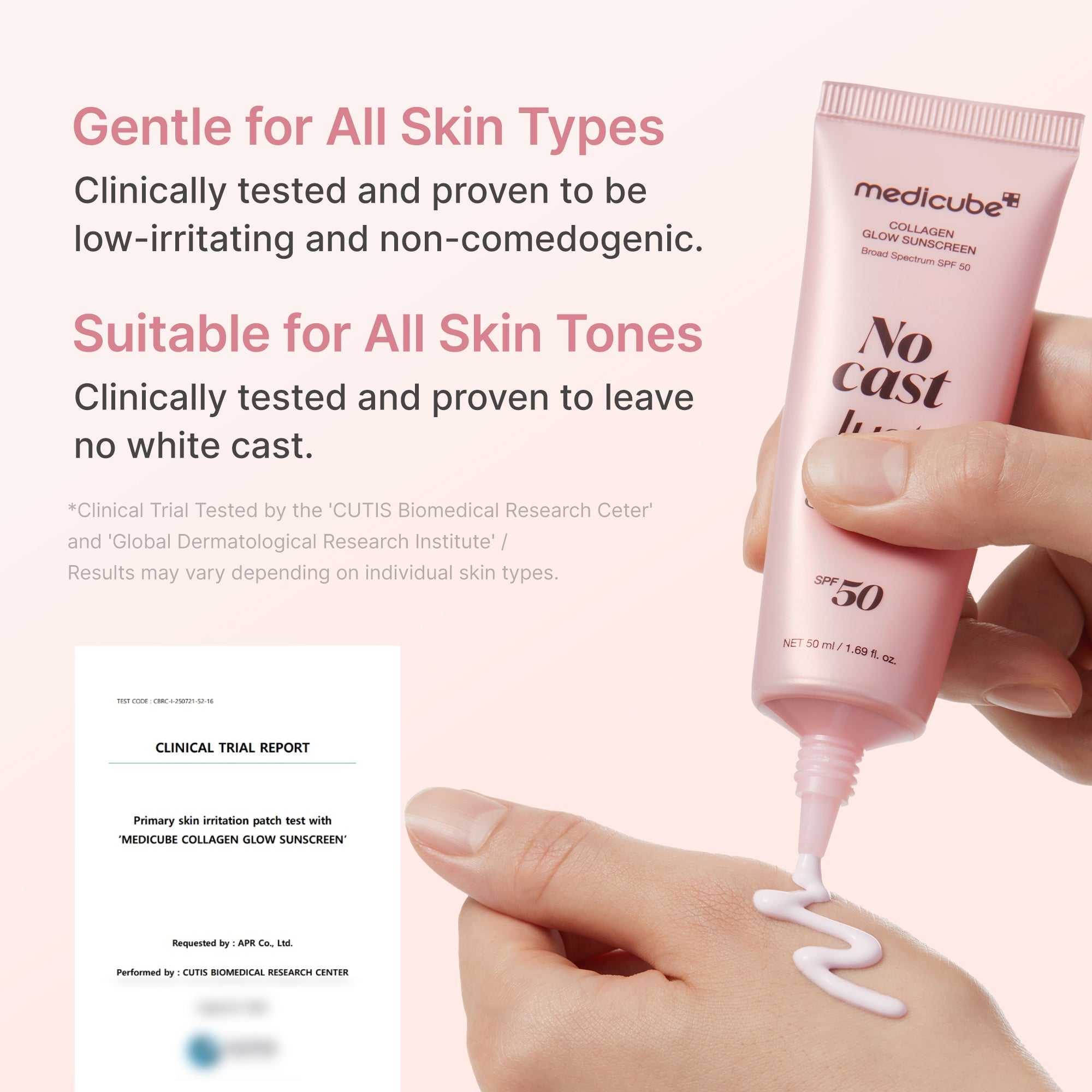 No Cast Just Glow Collagen Sunscreen - Glow On the Go
