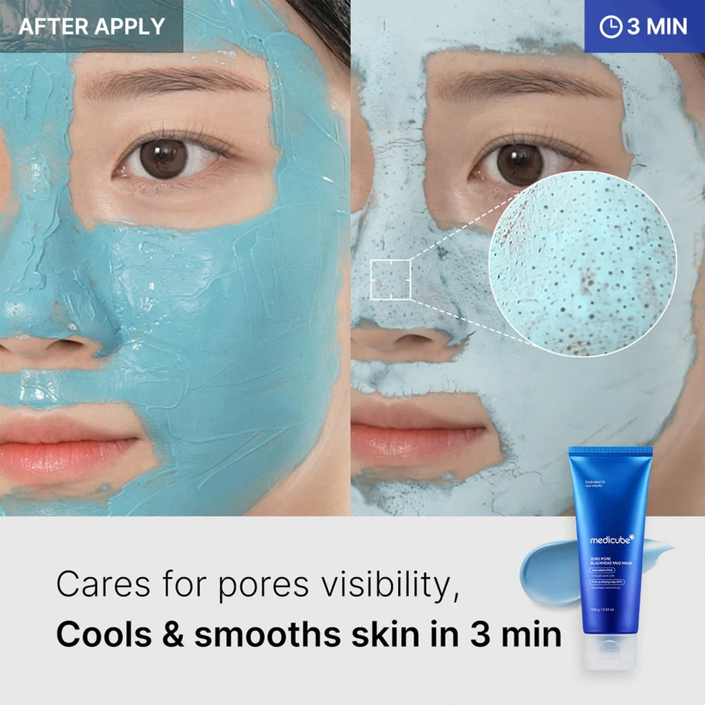 Zero Pore Blackhead Mud Mask - Your Glow Routine