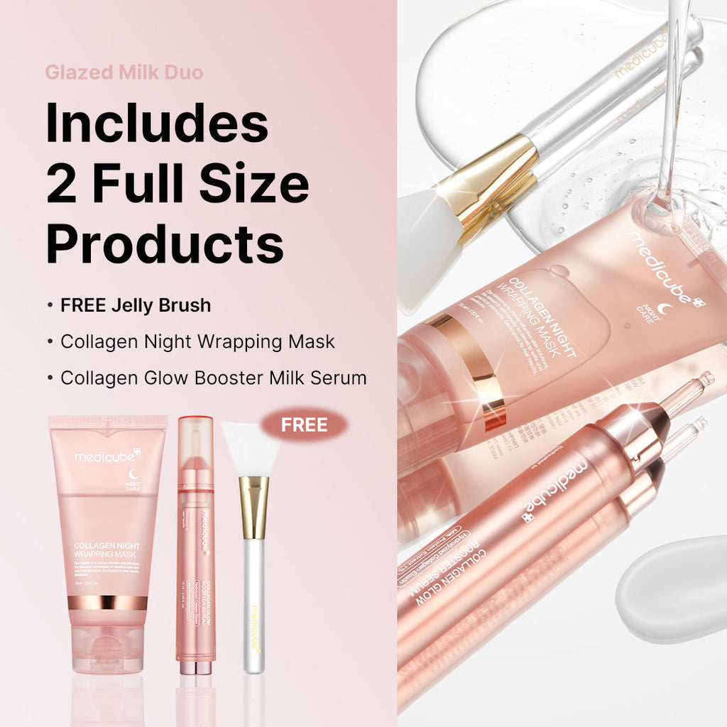 Glazed Milk Duo - Smooth-Looking Skin