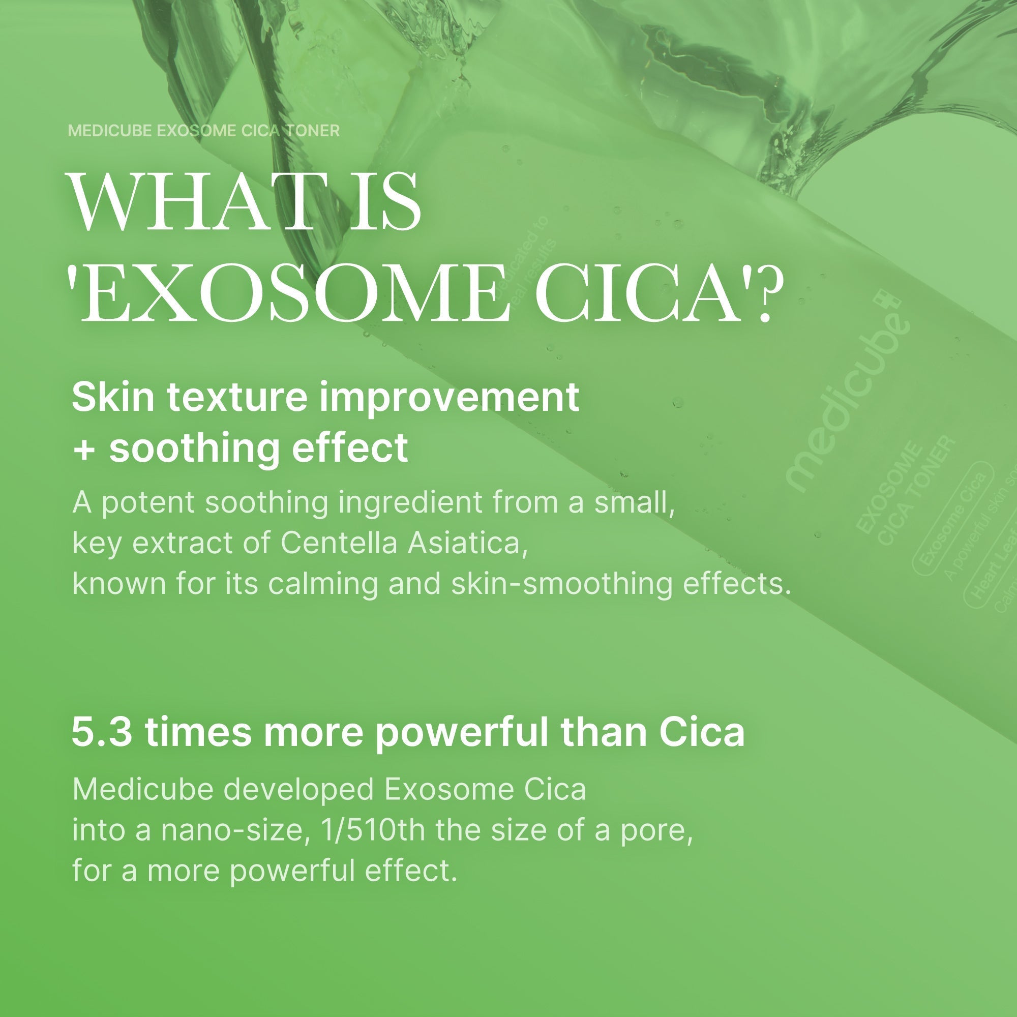 Exosome Cica Calming Toner - Beauty Made Easy