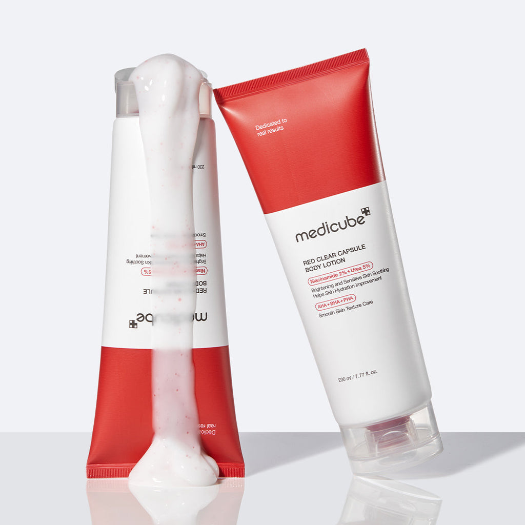 Red Clear Capsule Body Lotion - Skin Care Ready