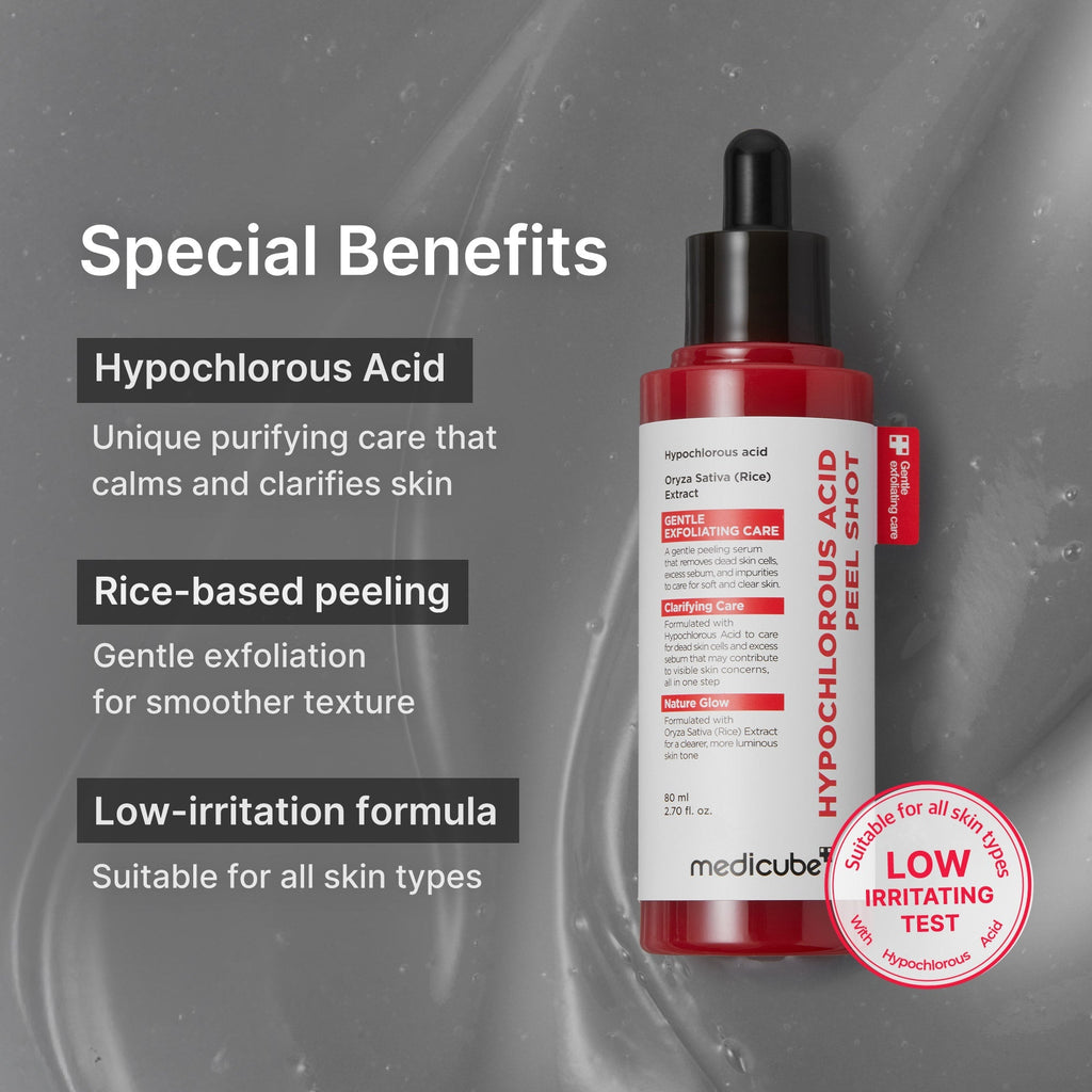Hypochlorous Acid Rice Peel Shot - Everyday K-Beauty