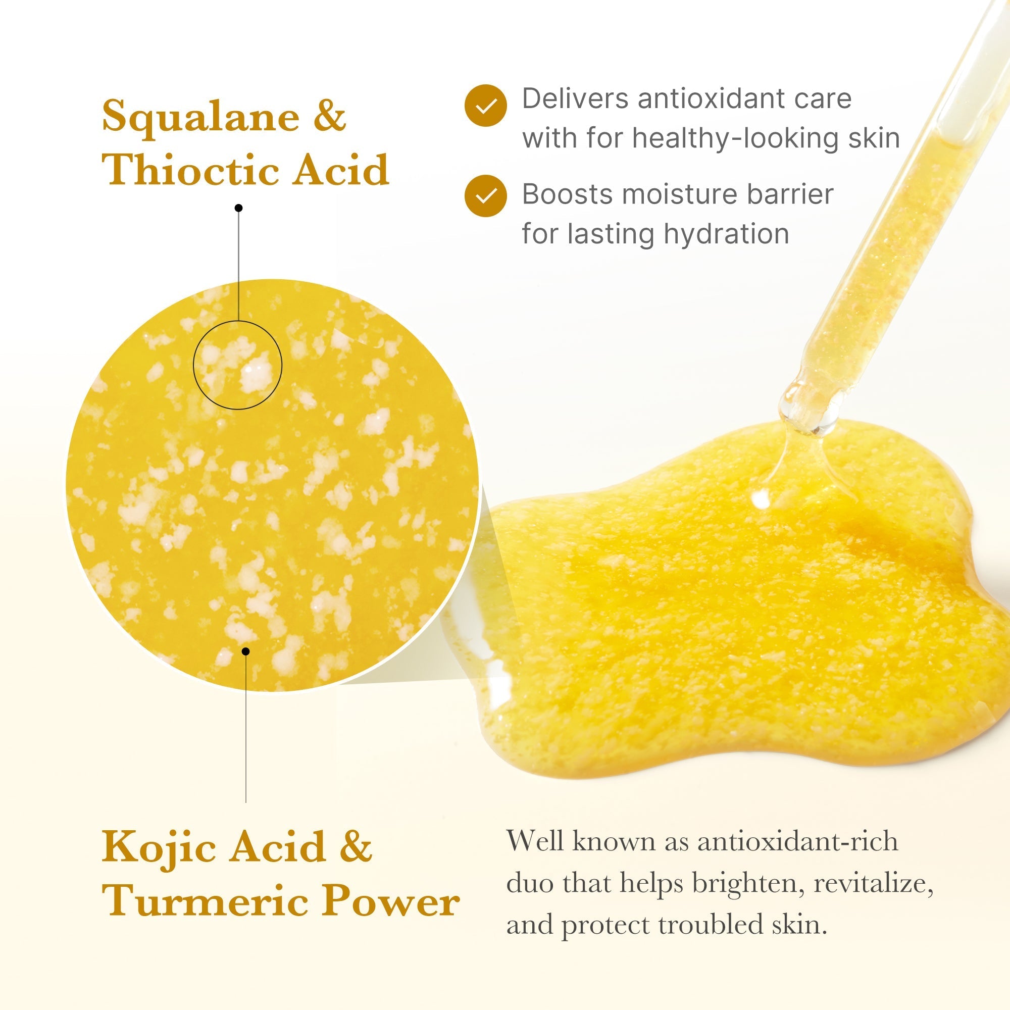 Kojic Acid Turmeric Capsule Serum - Soft Skin Routine