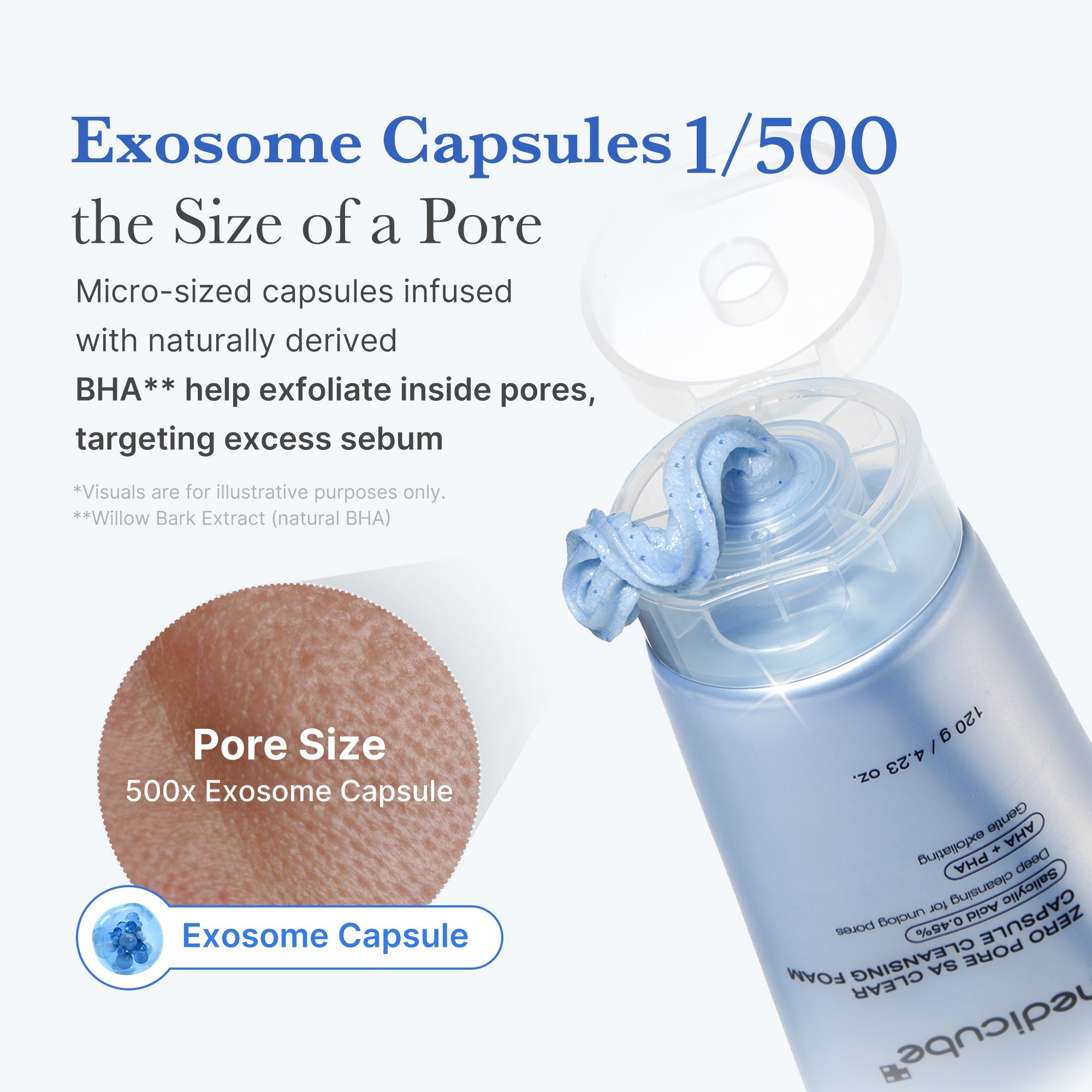 Zero Pore Capsule Cleansing Foam - Fresh-Looking Skin