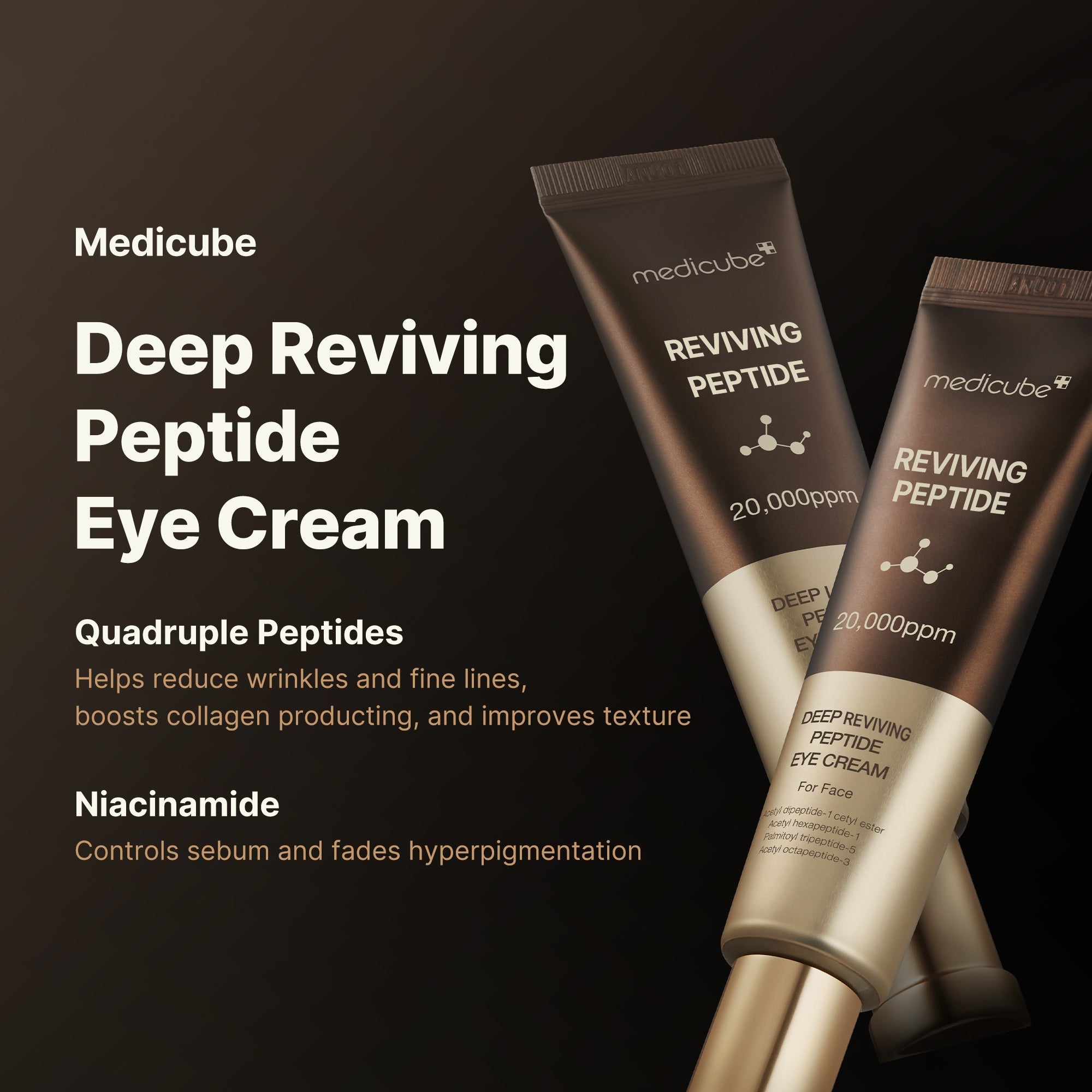 Deep Reviving Peptide Eye Cream - Fresh Face Routine