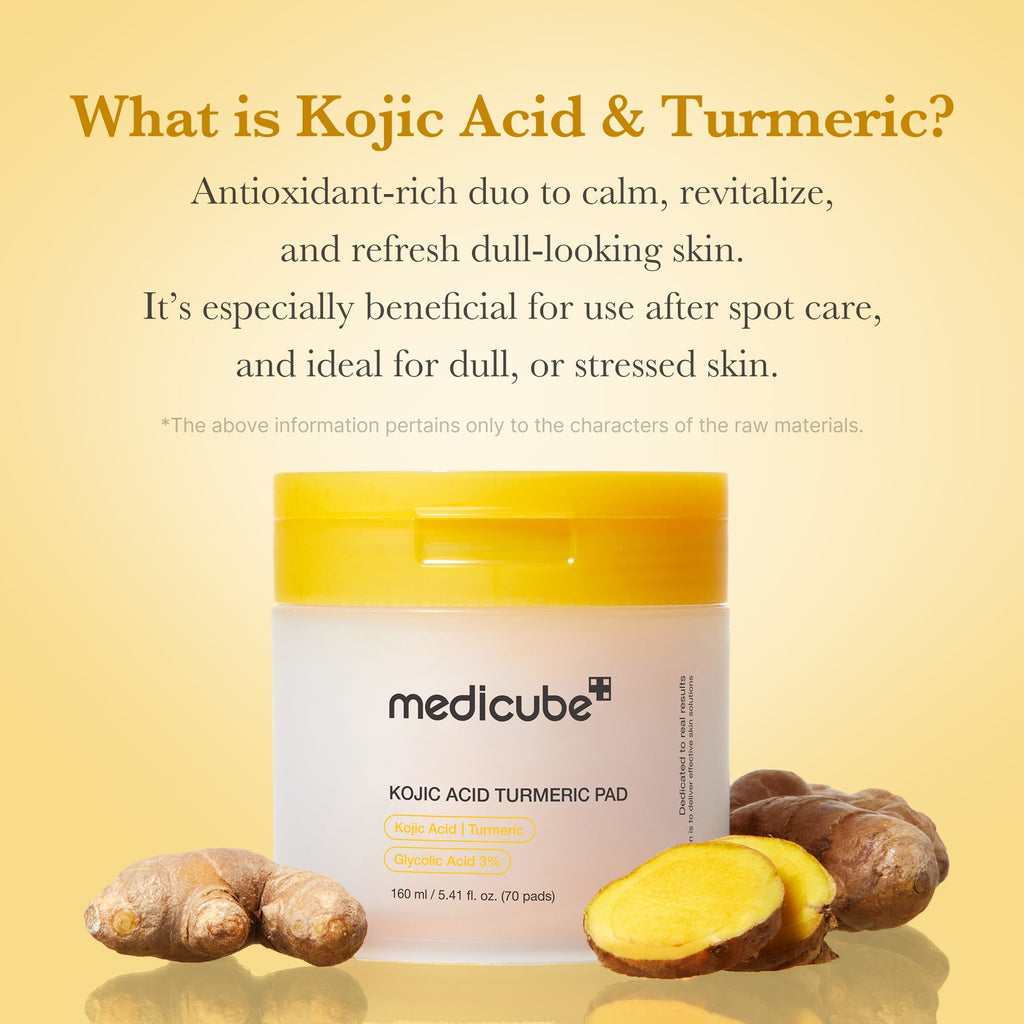 Kojic Acid Tumeric Toner Pad - Modern Skincare