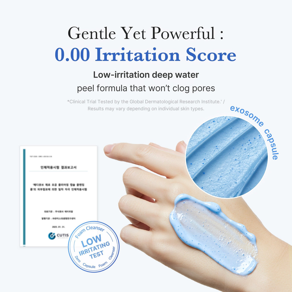 Zero Pore Capsule Cleansing Foam - Fresh-Looking Skin