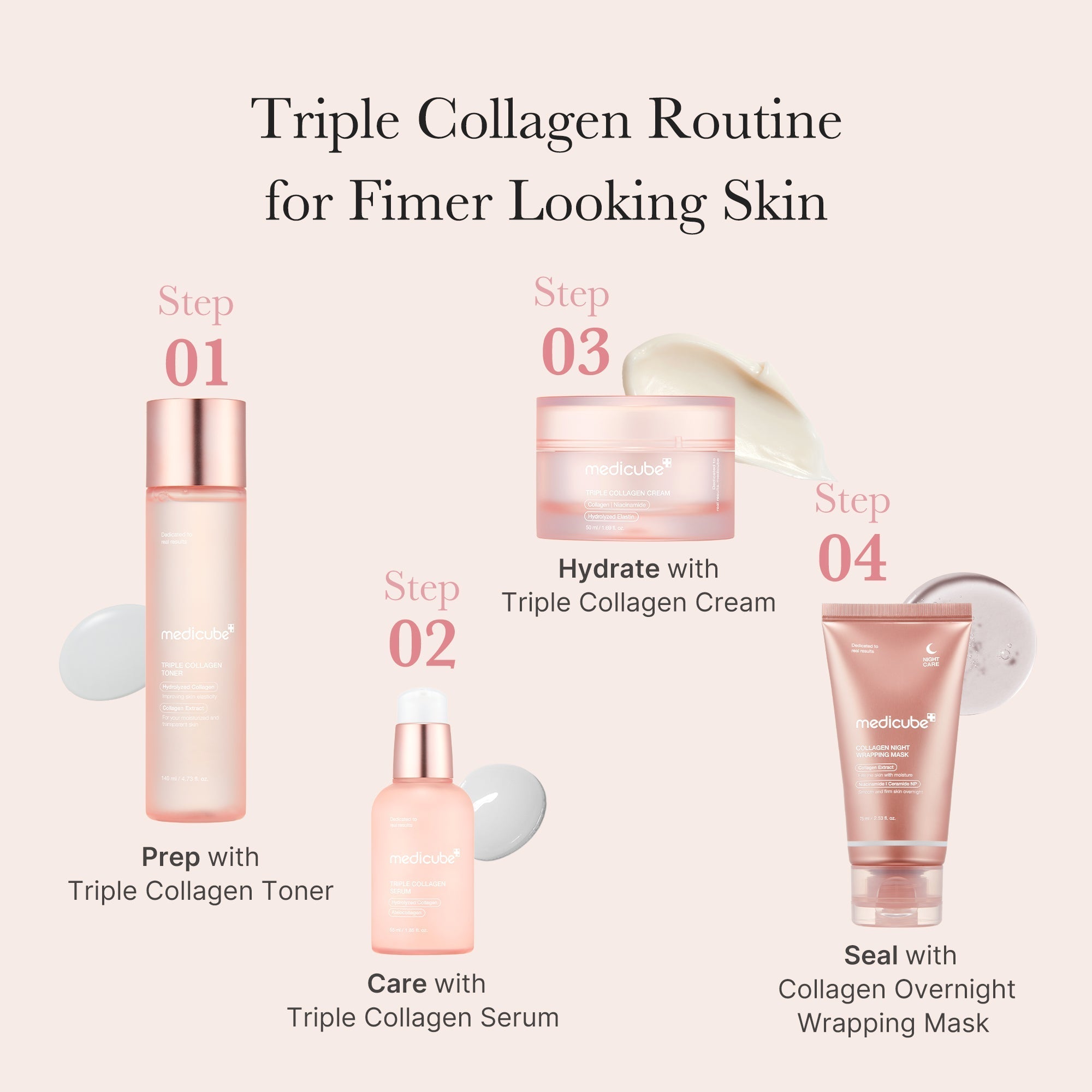 Triple Collagen Serum - Glow Skin Pick