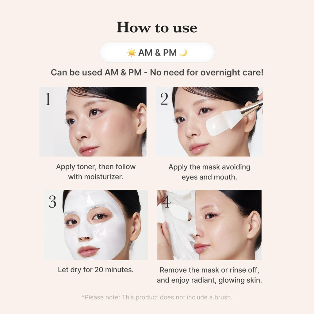 Collagen Milky Glow Daytime Wrapping Mask - Fresh Starts Here