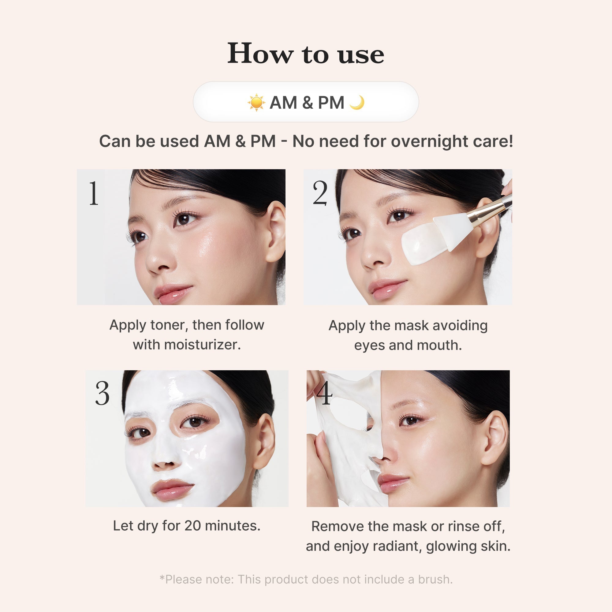 Collagen Milky Glow Daytime Wrapping Mask - Fresh Starts Here