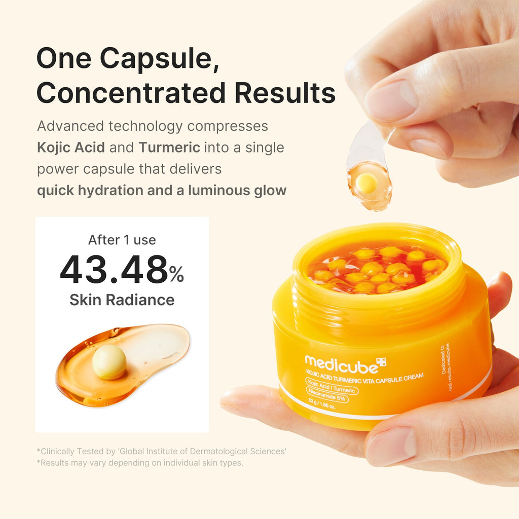 Kojic Acid Turmeric Vita Capsule Cream - Glow Favorites