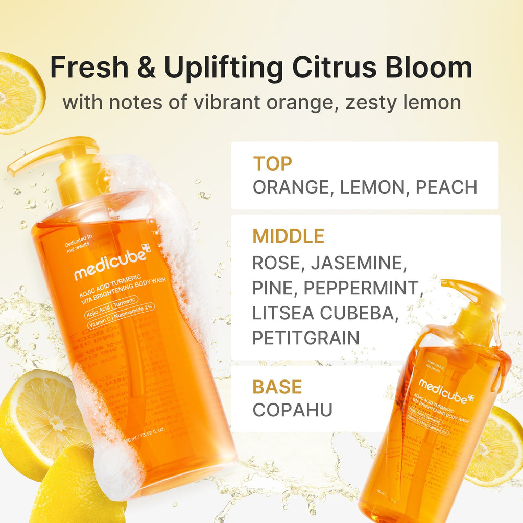 Kojic Acid Turmeric Brightening Body Wash - Beauty Made Easy