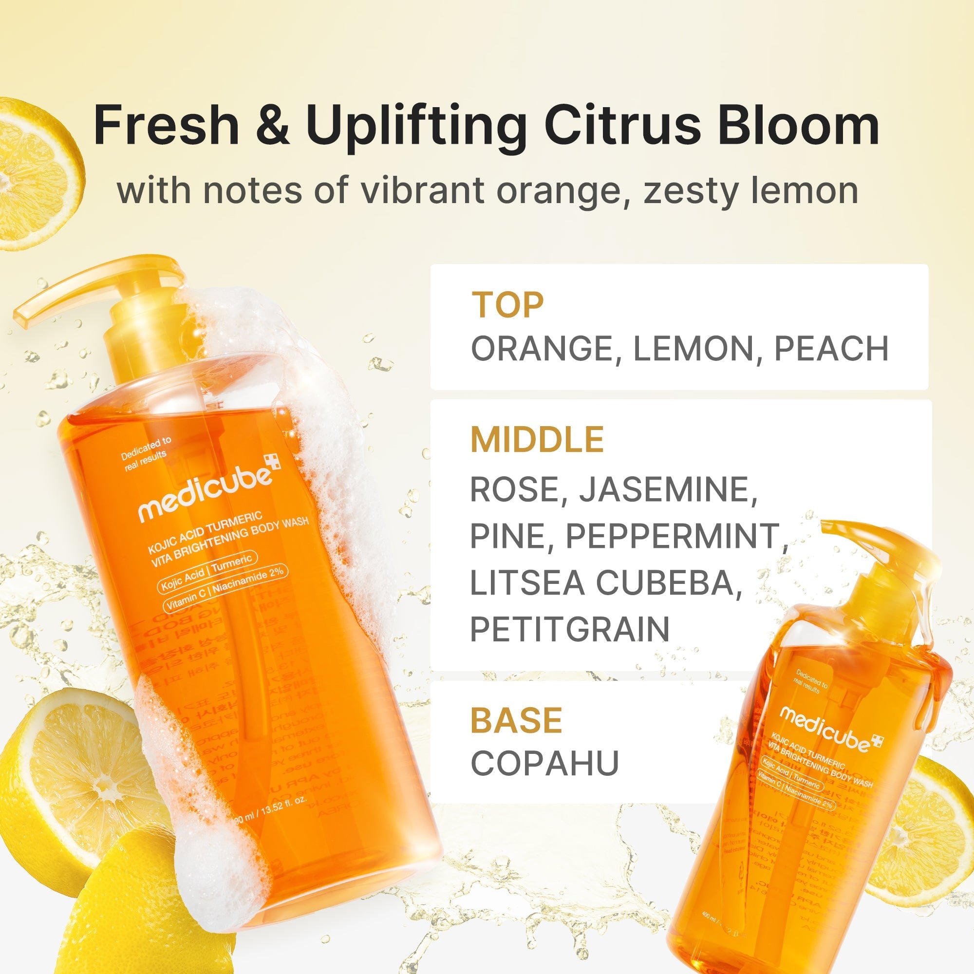 Kojic Acid Turmeric Brightening Body Wash - Beauty Made Easy