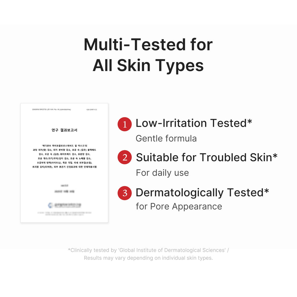 Hypochlorous Acid Peel Mask - Fresh Face Routine