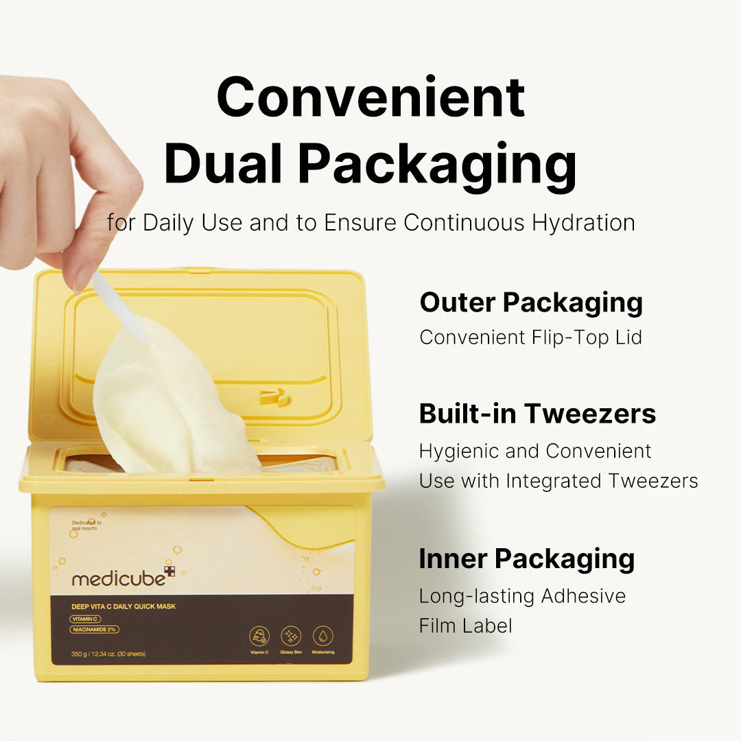 Deep Vita C Daily Quick Masks - Daily Refresh