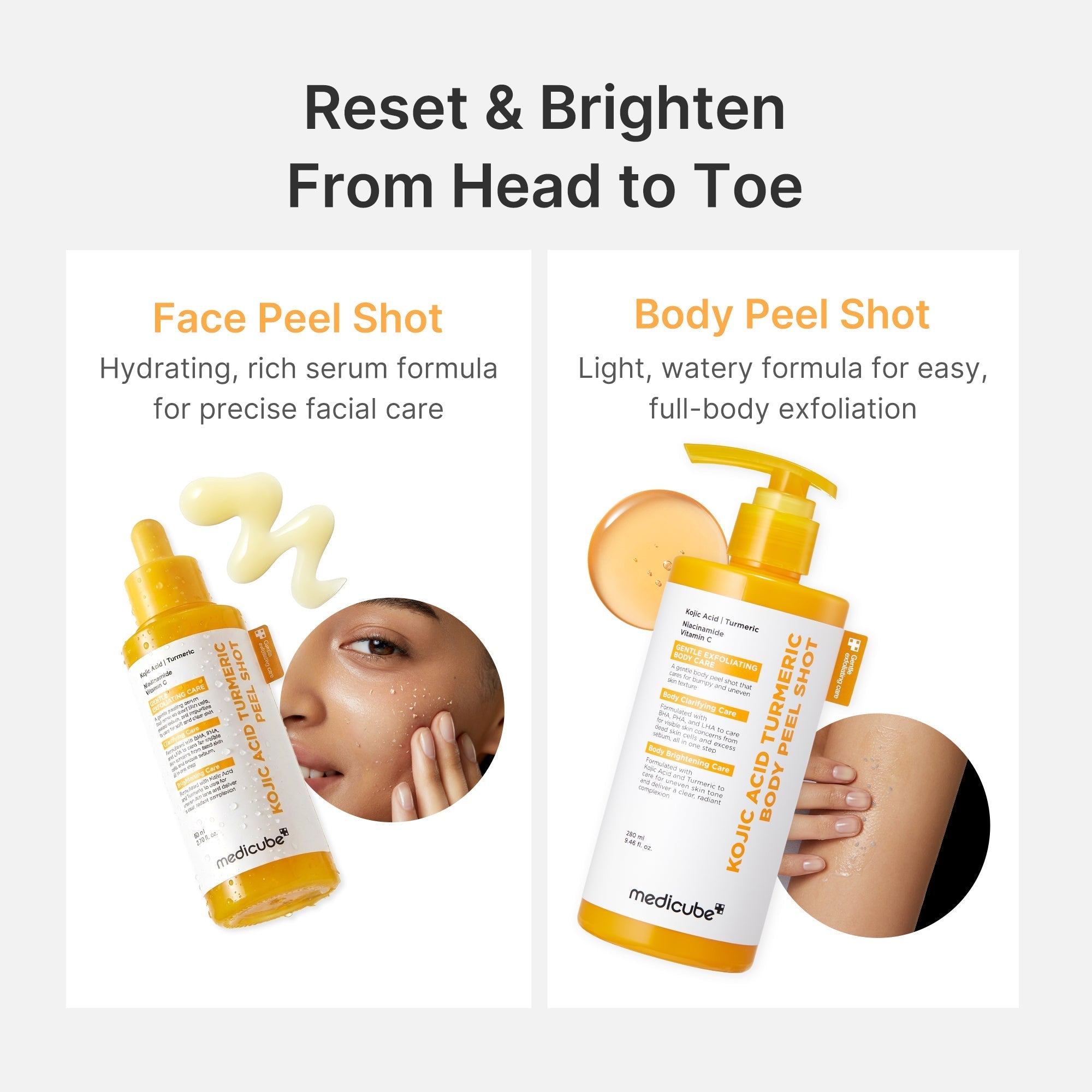 Kojic Acid Turmeric Peel Shot - Routine Made Easy
