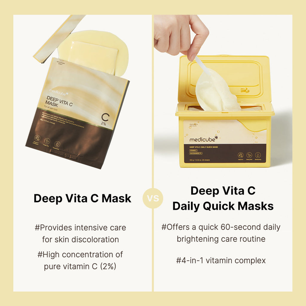 Deep Vita C Daily Quick Masks - Daily Refresh