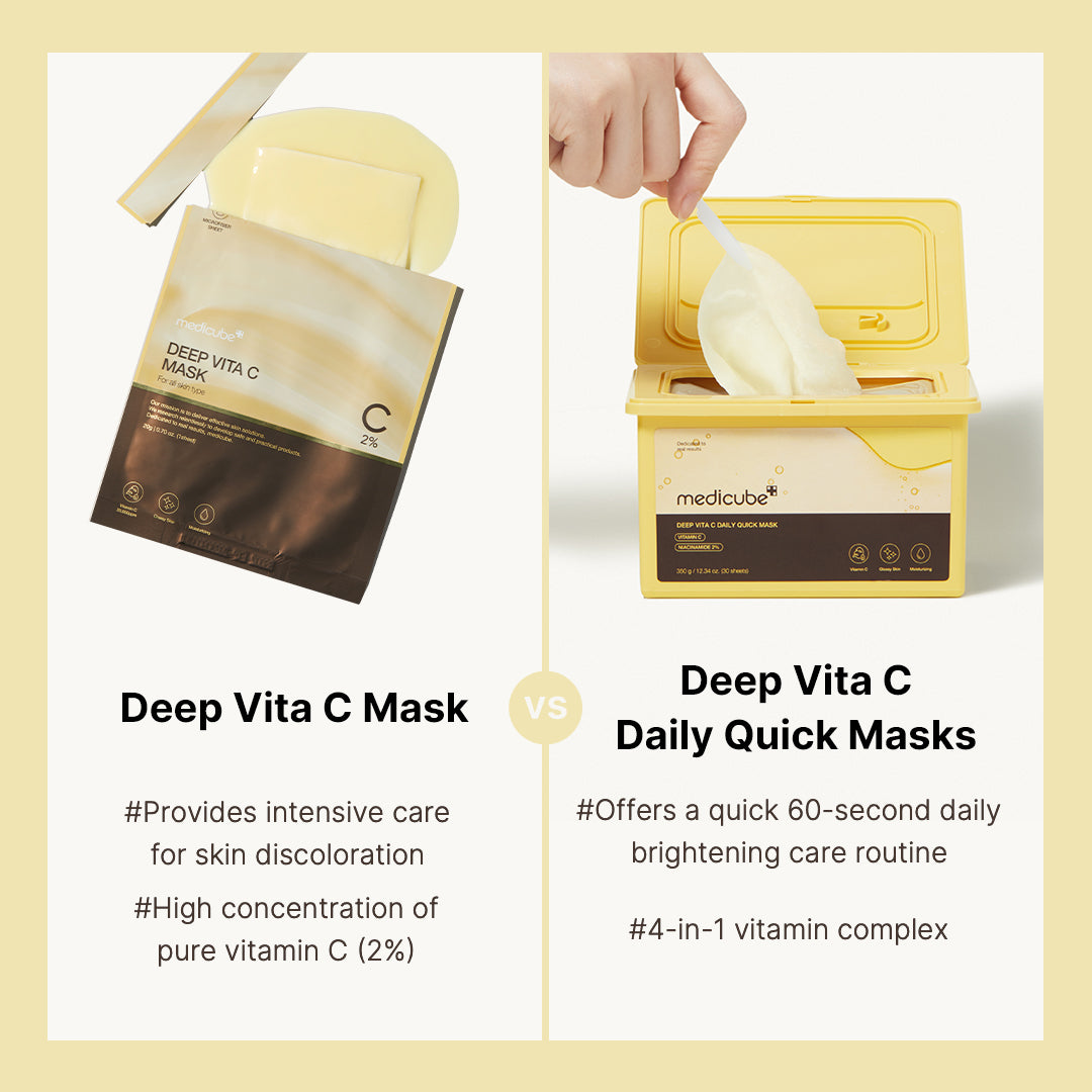 Deep Vita C Daily Quick Masks - Daily Refresh